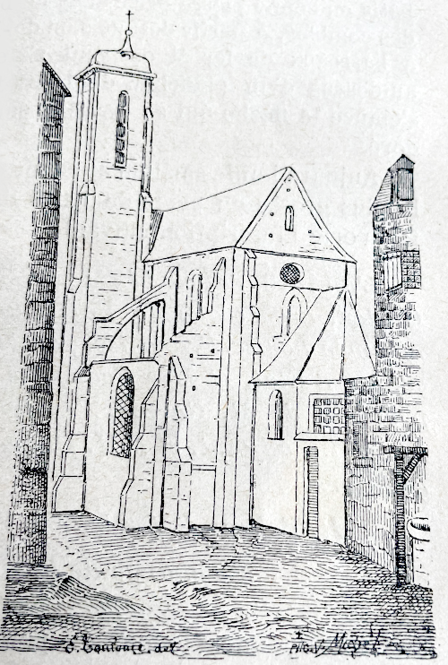 Chevet St Hermeland Toulouze