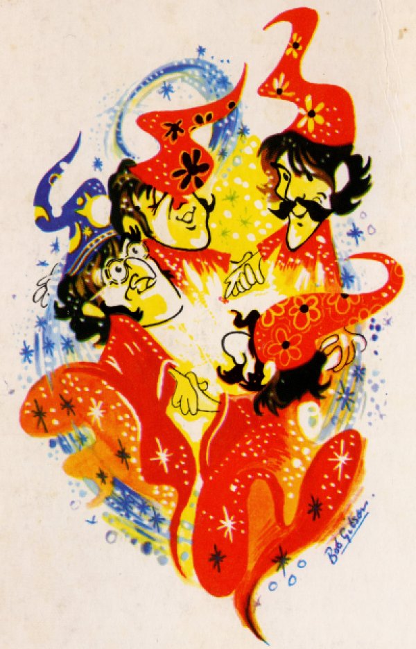 4 magiciens