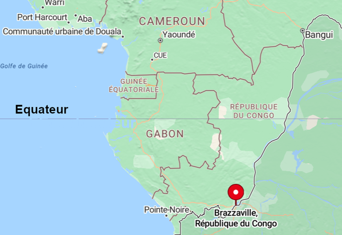 carte Congo