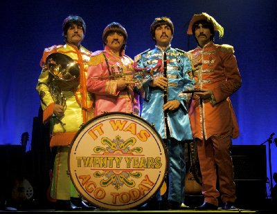bouton Beatles